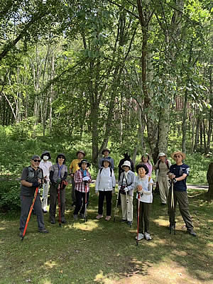 8月3日定例ウォーキング