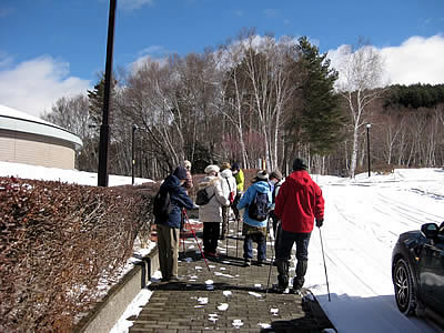 2月8日定例ウォーキング