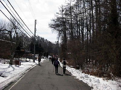 3月8日定例ウォーキング