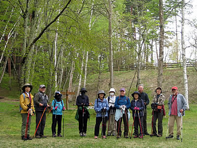 5月10日定例ウォーキング