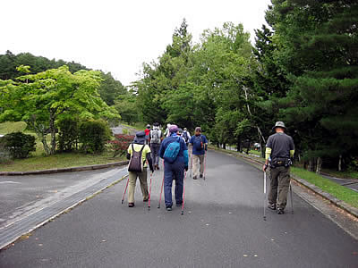 9月13日定例ウォーキング